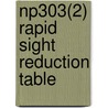 Np303(2) Rapid Sight Reduction Table door Onbekend