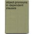 Object-Pronouns In Dependent Clauses