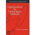 Optimization By Vector Space Methods