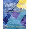 Organizational Behavior In Education by Thomas Valesky