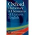 Oxf Dict & Thes Current English 2e P