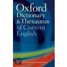 Oxf Dict & Thes Current English 2e P by Maurice Waite