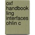 Oxf Handbook Ling Interfaces Ohlin C