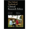Oxf Textb Clinical Research Ethics C by Robert A. Crouch