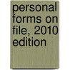 Personal Forms on File, 2010 Edition by Inc Facts on File