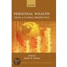 Personal Wealth Global Persp Wider C door James B. Davies