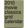 2010 Movie Classics Grid Calendar