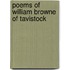 Poems of William Browne of Tavistock