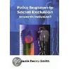 Policy Responses To Social Exclusion door Janie Percy-Smith