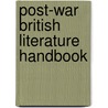 Post-War British Literature Handbook by Katharine Cockin