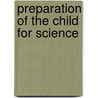 Preparation of the Child for Science by Mary Everest Boole
