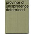 Province of Jurisprudence Determined