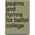 Psalms And Hymns For Balliol College