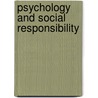 Psychology And Social Responsibility door Onbekend