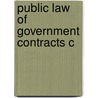 Public Law Of Government Contracts C door A.C.L. Davies
