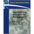 Quantitative Analysis For Management