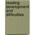 Reading Development And Difficulties