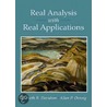 Real Analysis With Real Applications by Kenneth R. Davidson