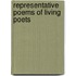 Representative Poems Of Living Poets