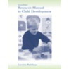 Research Manual in Child Development door Lorraine Nadelman
