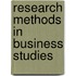 Research Methods In Business Studies