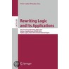 Rewriting Logic And Its Applications door Onbekend