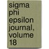 Sigma Phi Epsilon Journal, Volume 18