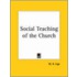 Social Teaching Of The Church (1930)
