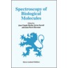 Spectroscopy of Biological Molecules door Jean-Claude Ed. Merlin