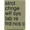 Strct Chnge Wlf Sys Lab Re Frd:ncs C by Tito Boeri