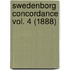 Swedenborg Concordance Vol. 4 (1888)