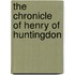 The Chronicle Of Henry Of Huntingdon