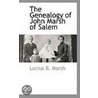 The Genealogy of John Marsh of Salem door Lucius B. Marsh