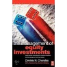 The Management of Equity Investments door Dimitris N. Chorafas