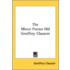 The Minor Poems Old Geoffrey Chaucer