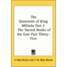 The Questions of King Milinda Part I door Onbekend