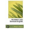 The Robert Louis Stevenson Originals by Eve Blantyre Simpson