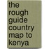 The Rough Guide Country Map to Kenya