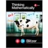 Thinking Mathematically [with Cdrom] door Robert Blitzer
