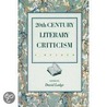 Twentieth Century Literary Criticism by David Lodge