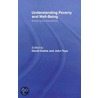 Understanding Poverty And Well-Being by Hulme T. David