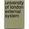 University Of London External System door Onbekend