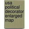 Usa Political Decorator Enlarged Map door National Geographic Maps