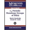 V1-Periodic Homotopy Groups Of So(N) door Martin Bendersky