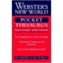 Webster's New World Pocket Thesaurus