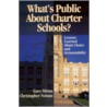 What's Public About Charter Schools? door Gary Miron