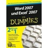 Word 2007 Und Excel 2007 Fur Dummies by Greg Harvey