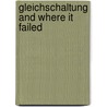Gleichschaltung and where it failed by Tobias Schepanek