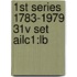 1st Series 1783-1979 31v Set Ailc1:lb