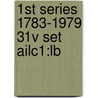 1st Series 1783-1979 31v Set Ailc1:lb door Oceana